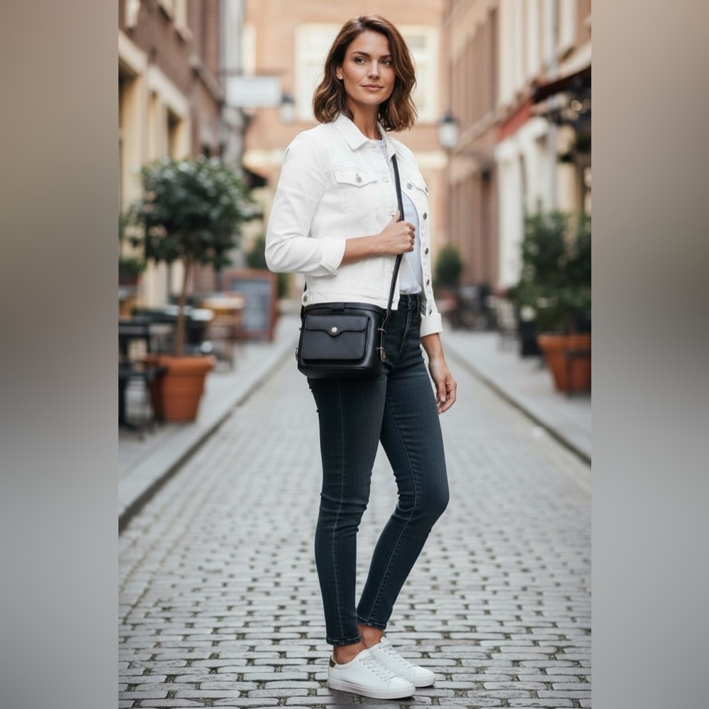 Rebecca Minkoff Craig Black Leather Camera Bag - Picture 5 of 16